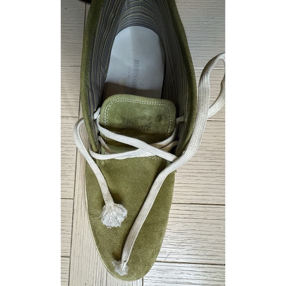 Bruno Magli Men Chukka Desert Green Suede‎ Ankle Lace Up Boots Leather Sz 10 main image 11